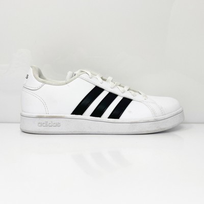 

Adidas Boys Grand Court EF0103 Белая повседневная обувь Кроссовки Размер 3, Белый, Grand Court