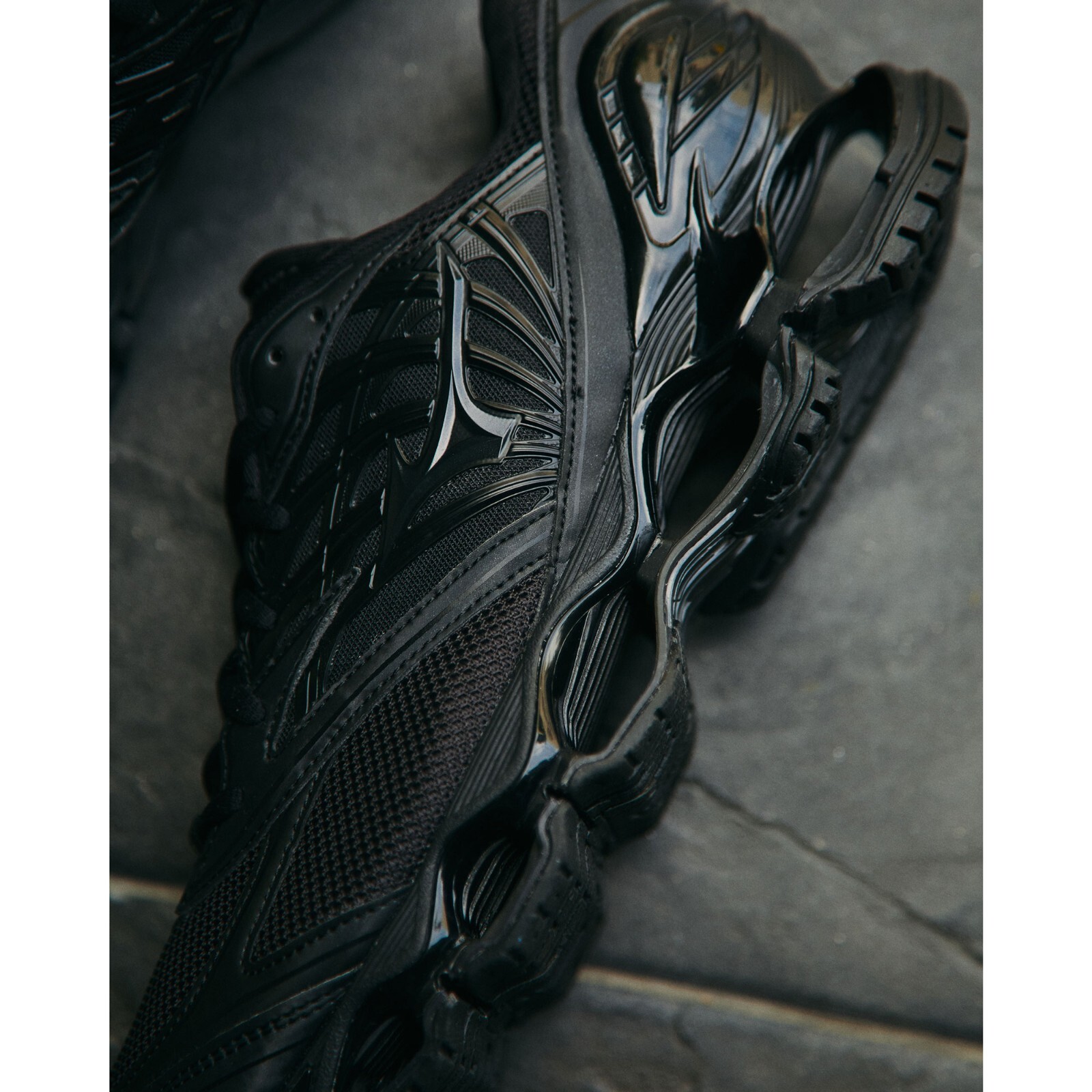 Pre-owned Mizuno Wave Prophecy Ls D1ga3337 01 Black Width 2e Running Shoes