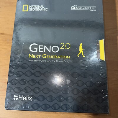 National Geographic Geno 2.0 Next Generation, Helix DNA Kit EXP: 05/02/2020
