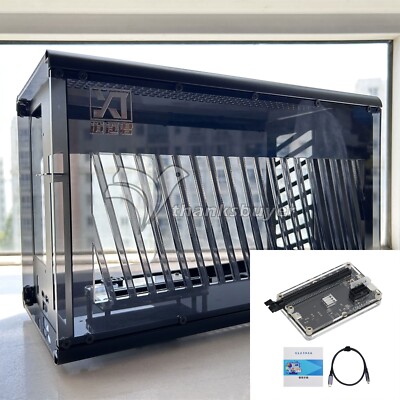 Mini Graphics Card Box + GPU Dock + 60cm/23.6'' USB4 Cable for Thunderbolt 4 & 3