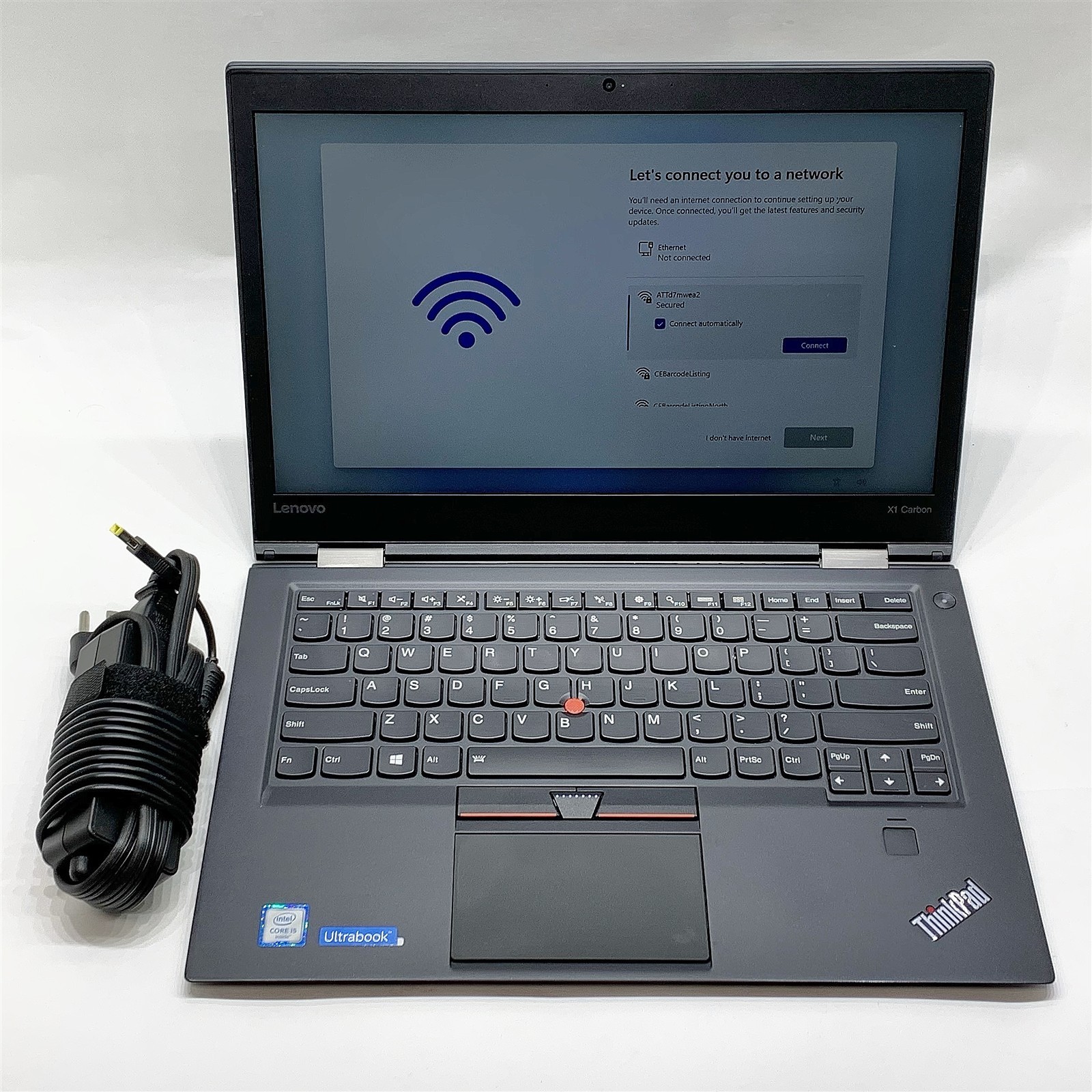 Lenovo ThinkPad X1 Carbon Laptop i5 6200U 2.30GHZ 14