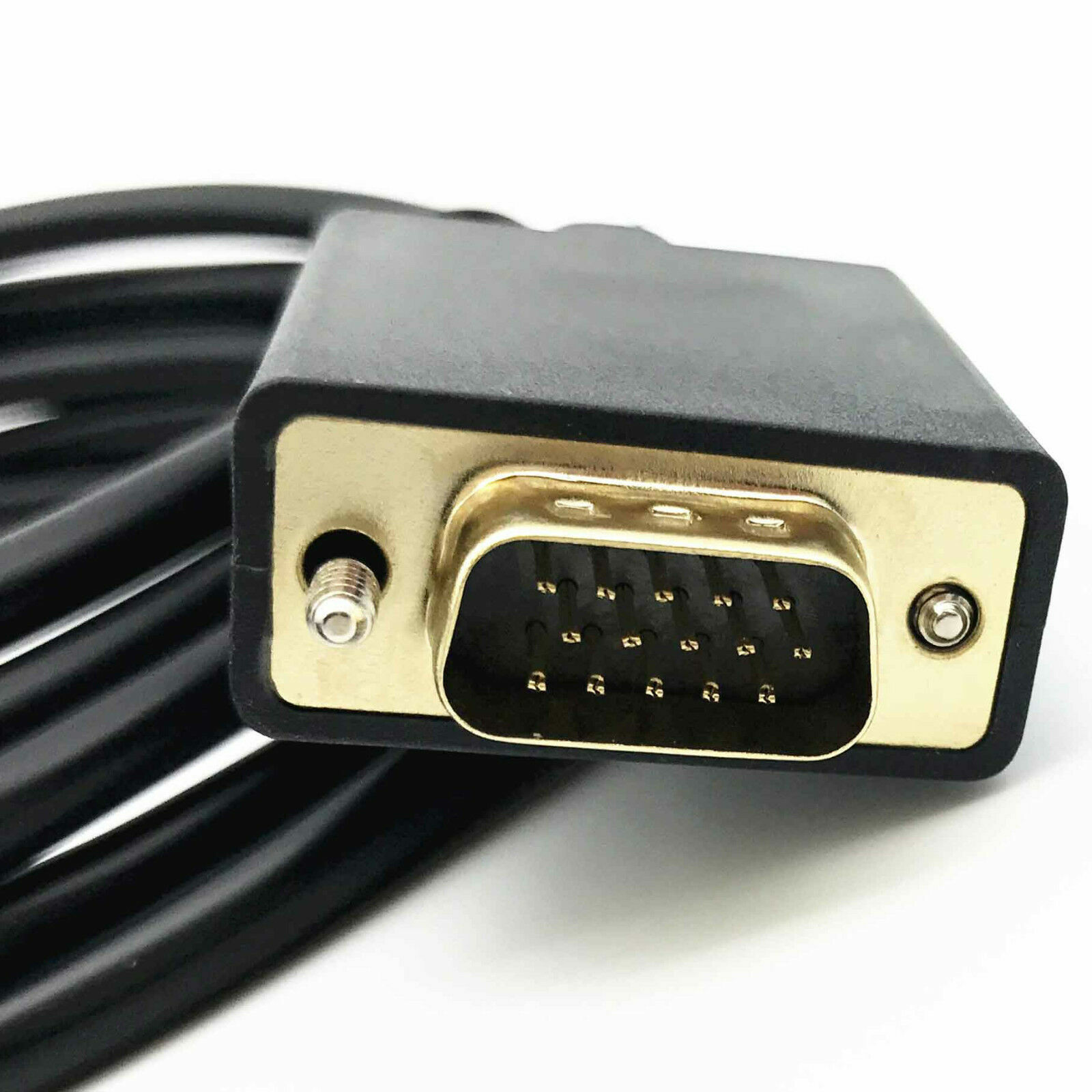Display Port to VGA Cable Adapter Converter Video HDTV PC Monitor Desktop Laptop