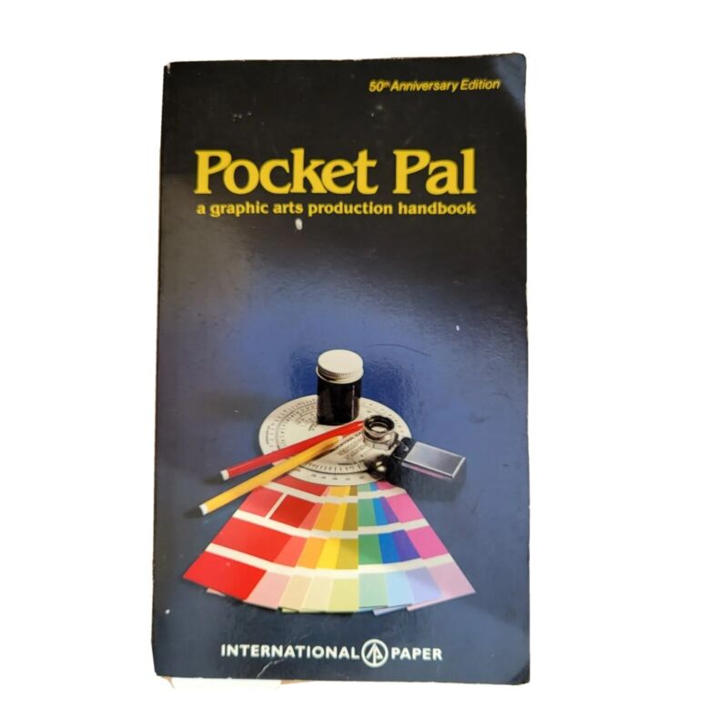 Pocket Pal Graphic Arts Prod. Handbook International Paper Production 50th Ann.