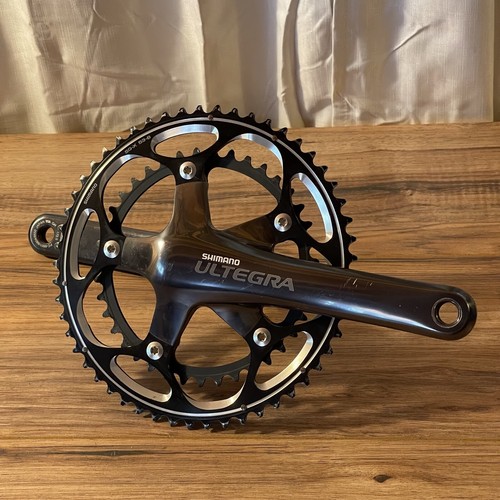 Shimano Ultegra FC-6601 10 Speed Crankset 172.5 53 / 39 Ice Gray