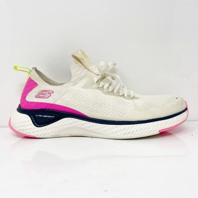 

Skechers Womens Solar Fuse 13325 Белая повседневная обувь Кроссовки Размер 7, Белый, Solar Fuse