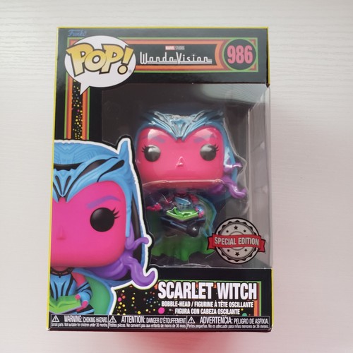 Funko POP! Scarlet Witch Black Light 986 Special Edition