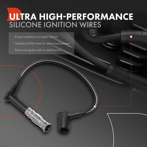 7x Spark Plug Wire Sets for Mercedes-Benz W124 300CE 300E W140 300SE R129 300SL