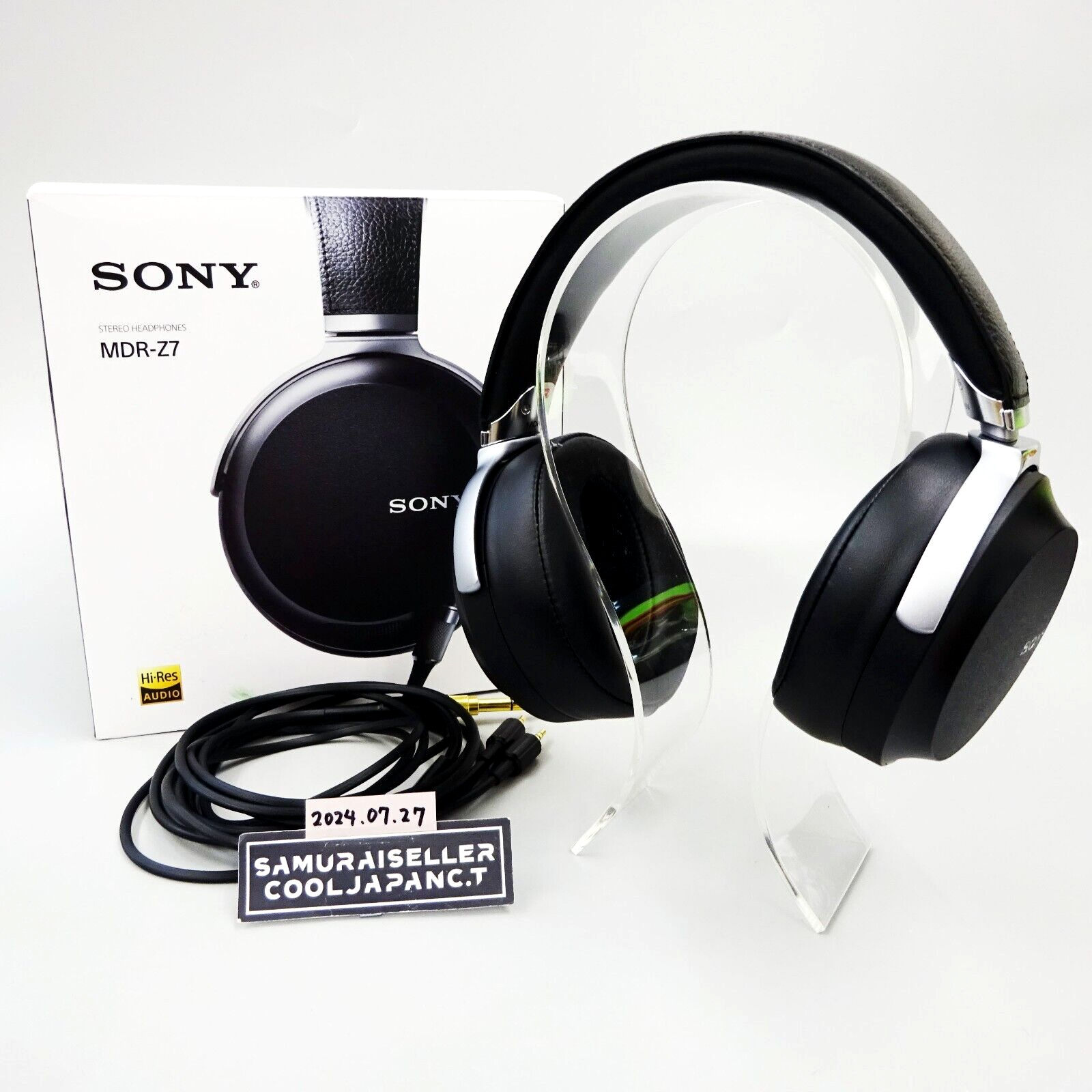 0707Z SONY ヘッドフォン ハイレゾ MDR-Z7 劣化あり