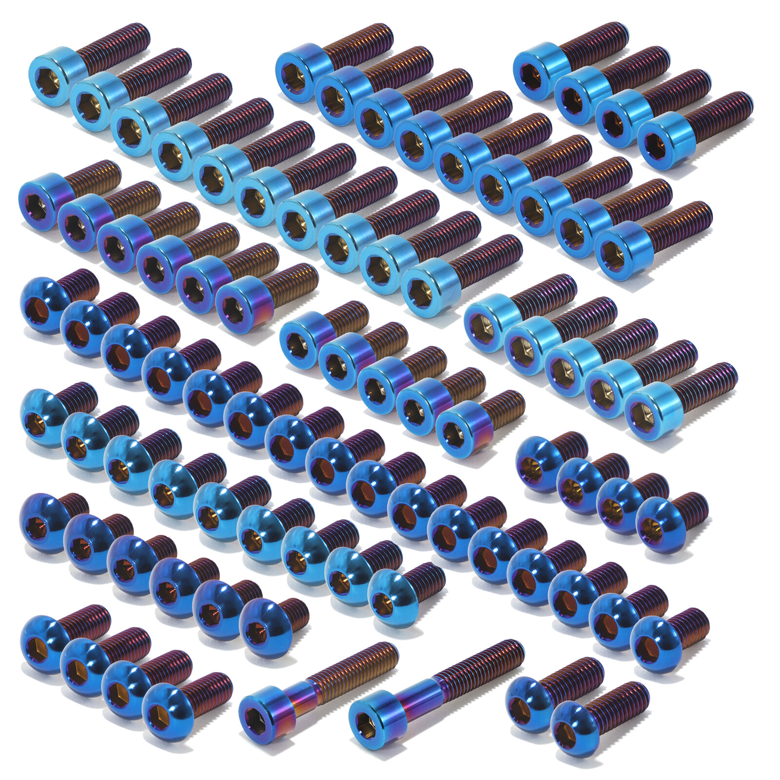まろん　0317 Titanium Ignition Cover Bolts (Set of Two) Surron, Segway