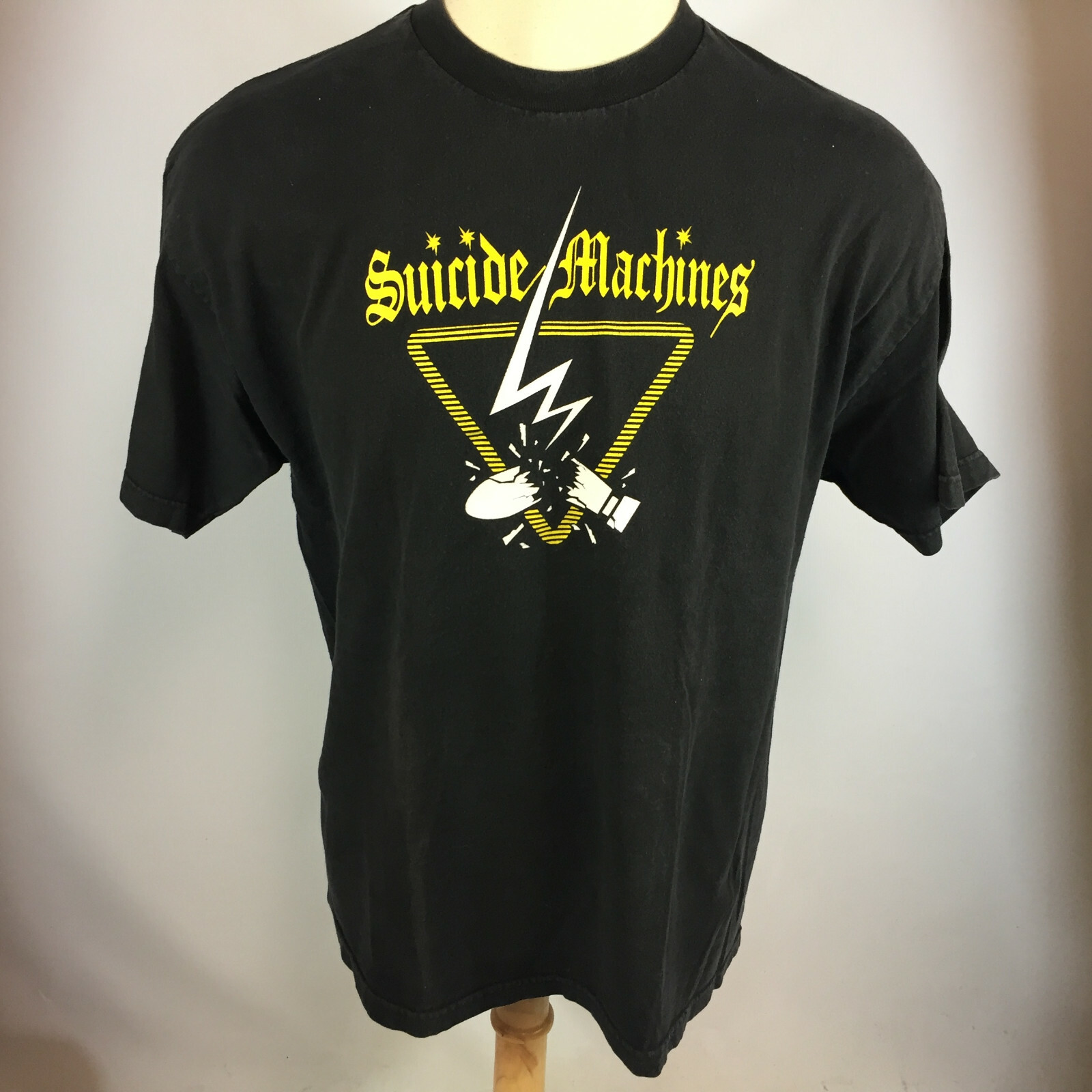 THE SUICIDE MACHINES バンドＴシャツ Ｌ THE SUICIDE MACHINES ALBUM BAND t-shirt, classic graphic