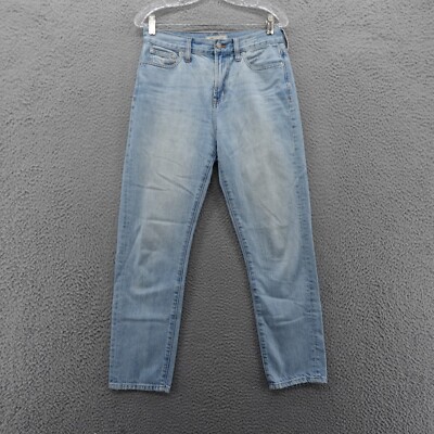 Madewell The Perfect Summer Jeans 27 Blue Light Wash Womens High Rise Boho