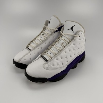 Size 9 - Air Jordan 13 Retro Lakers Heavily Worn With Original Box