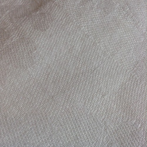 Vtg Linen Tablecloth Shamrock 60