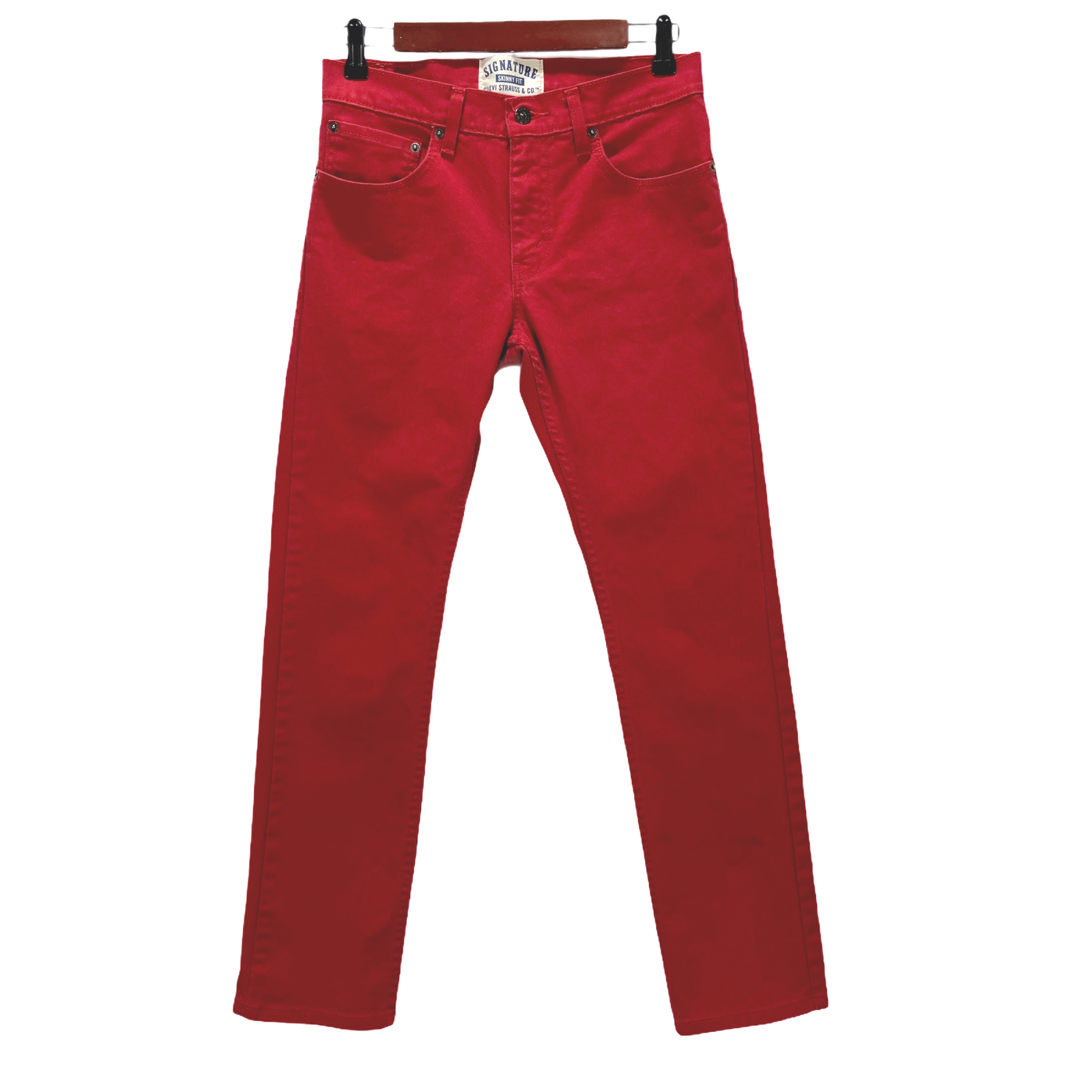 Levi's Signature Skinny Fit Boys Size 16 Reg Zip Up Straight Levi's Signature Skinny Fit Boys Size 16 Reg Zip Up Straight