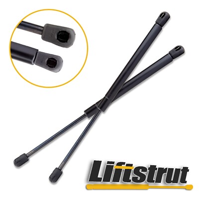 Pair For 2000-2005 Ford Excursion 2WD Rear Window Glass Lift Supports Gas Spring