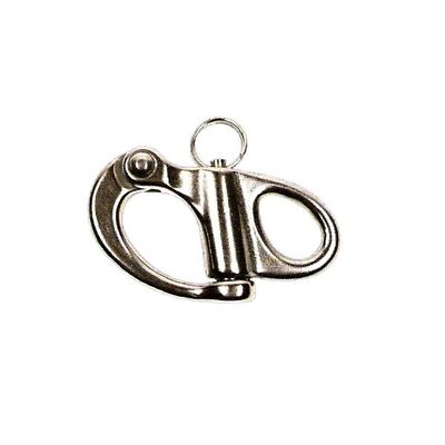 4'' - 316 Stainless Steel Fixed Snap Shackle -  Working Load Limit of 2,100 Lbs