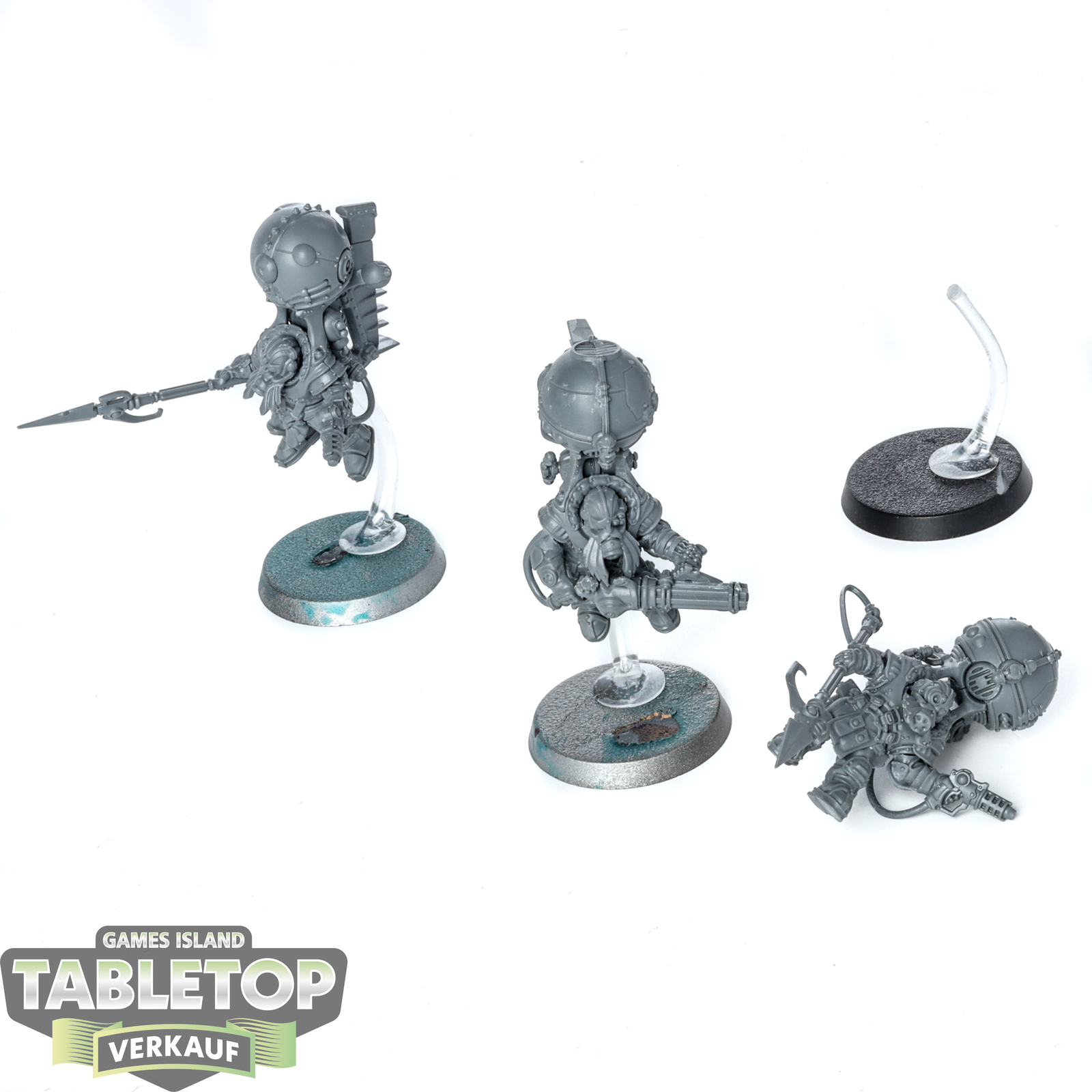 Kharadron Overlords - 3 x Skywardens - unbemalt