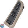 ASOPARTS 15883322 Front Driver Side Power Window Switch and Tan Bezel Assembly with Folding Mirror Switch Fit for 2003-2007 Chevy Silverado, 2003-2007 GMC Sierra 920-024 Replaces DWS-248