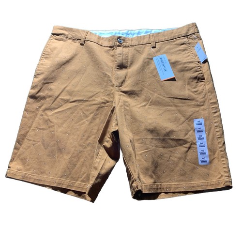 Old Navy Khaki Shorts Mens 40 Ultimate Slim Built-In Flex