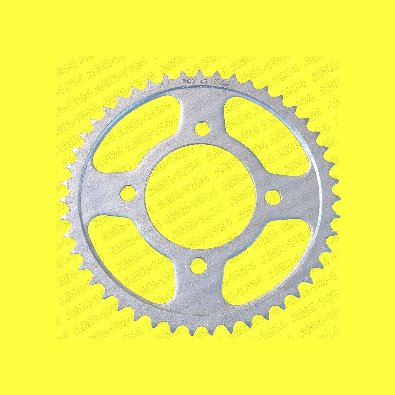 CORONA TRASMISSIONE IN ACCIAIO 803 denti 47 SUZUKI VL 125 INTRUDER - RG 125 #428
