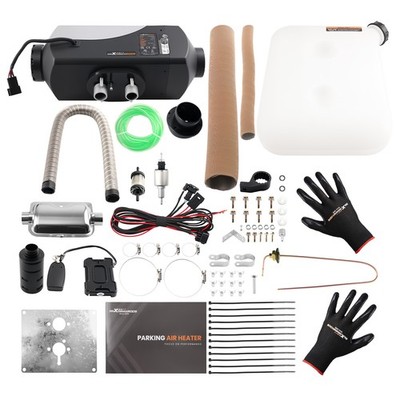 Air Diesel Parking Heater 12V/24V 2KW Bluetooth Control For RV Trailers Trucks