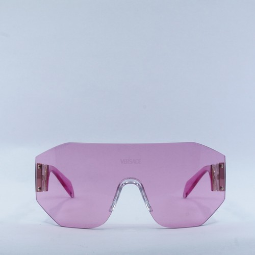 Pre-owned Versace Ve2258 100284 Pink/pink 145-1-125 Sunglasses