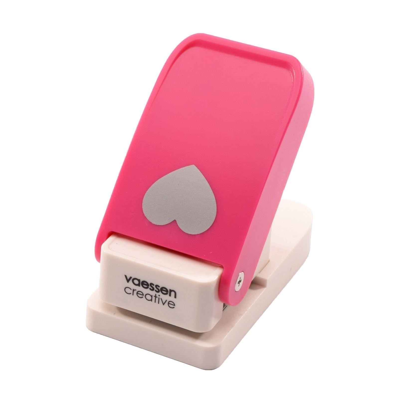 Vaessen Creative • Heavy Duty Stanzer Medium - Herz ca. 2,5 cm