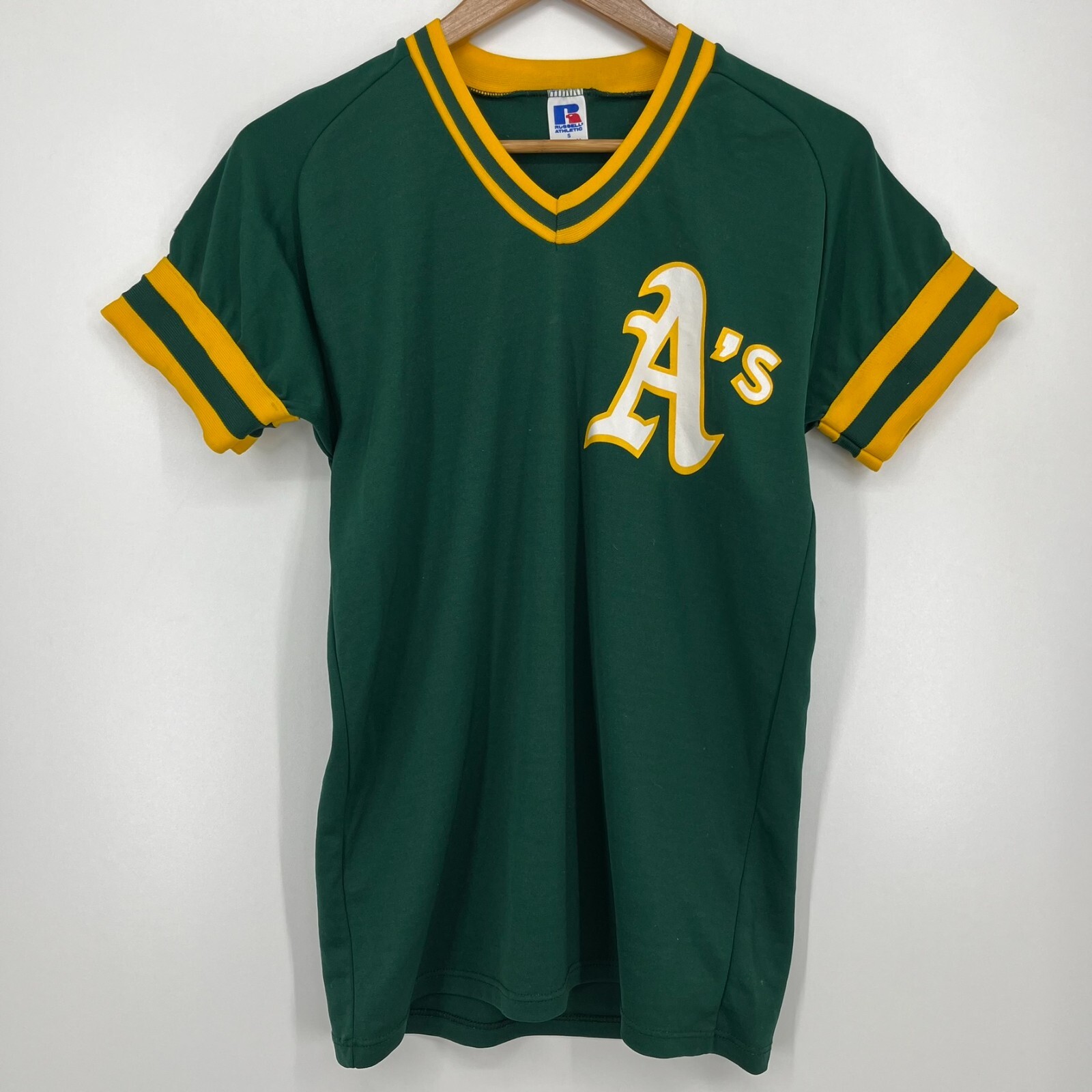 希少USA製　80S VINTAGE OAKLAND ATHLETICS XL RARE! Vintage 80s Chalk Line Oakland Athletics A's Satin