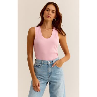 Z Supply Sirena Rib Tank - Peony NWT SIZE XL
