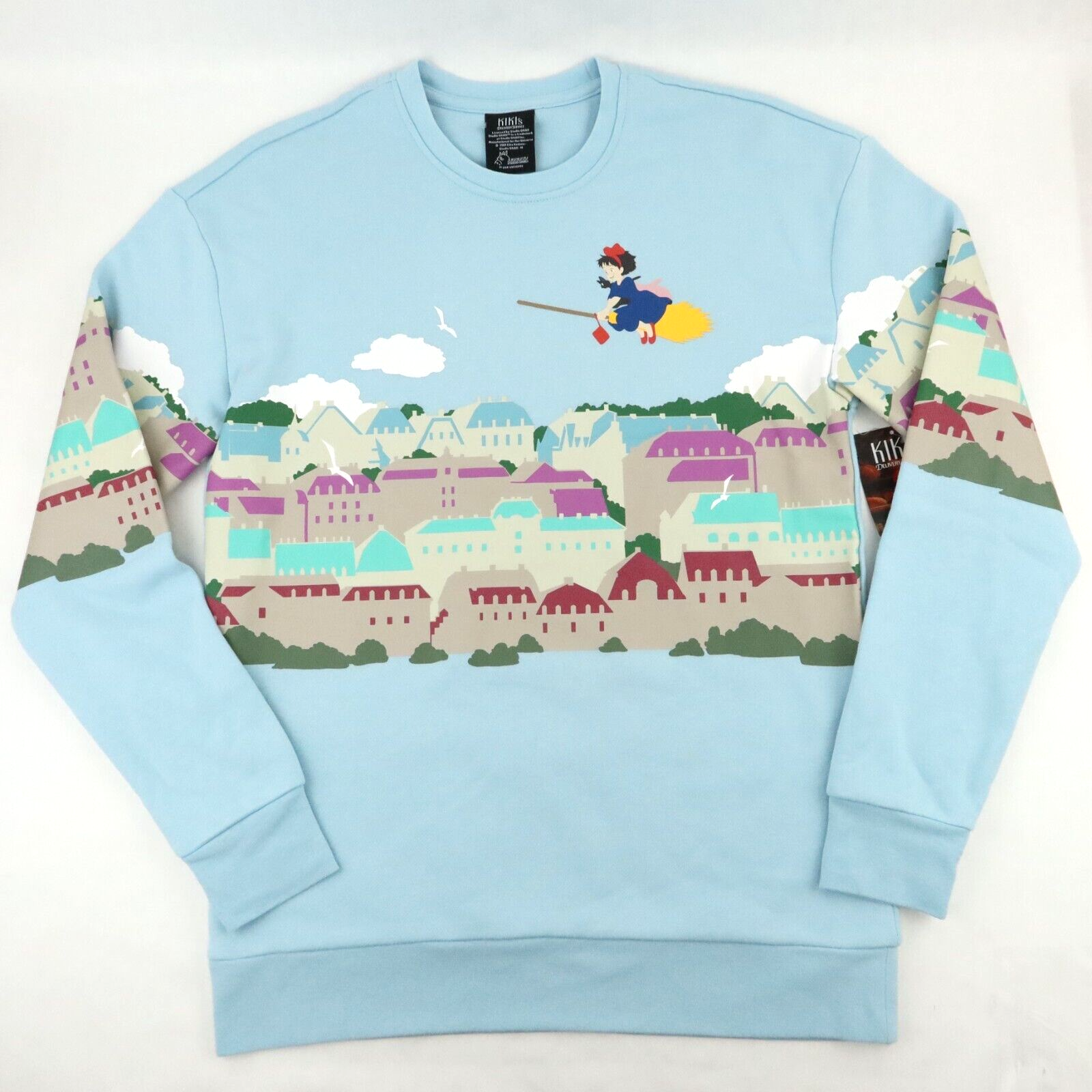 kiki  Kiki's Delivery Service Sweater Adult Medium Koriko Skyline