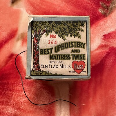 264 ELM FLAX MILLS UPHOLSTERY MATTRESS TWINE Antique
