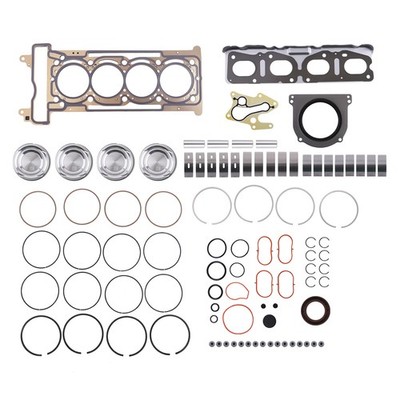 Engine Overhaul Rebuild Kit Pistons Gasket Kit for Mercedes-Benz C250 W205 2.0