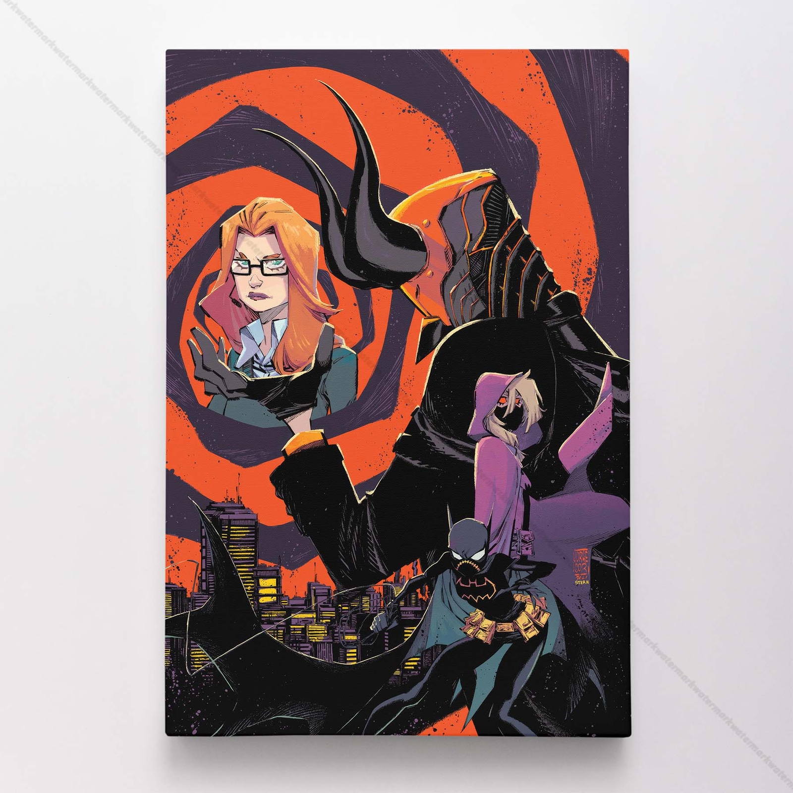 Batgirl Poster Canvas DC Comic Book Cover Art Print #35963