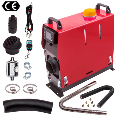 All In One 12V 8KW One Hole Portable Diesel Air Heater Remote Control RV