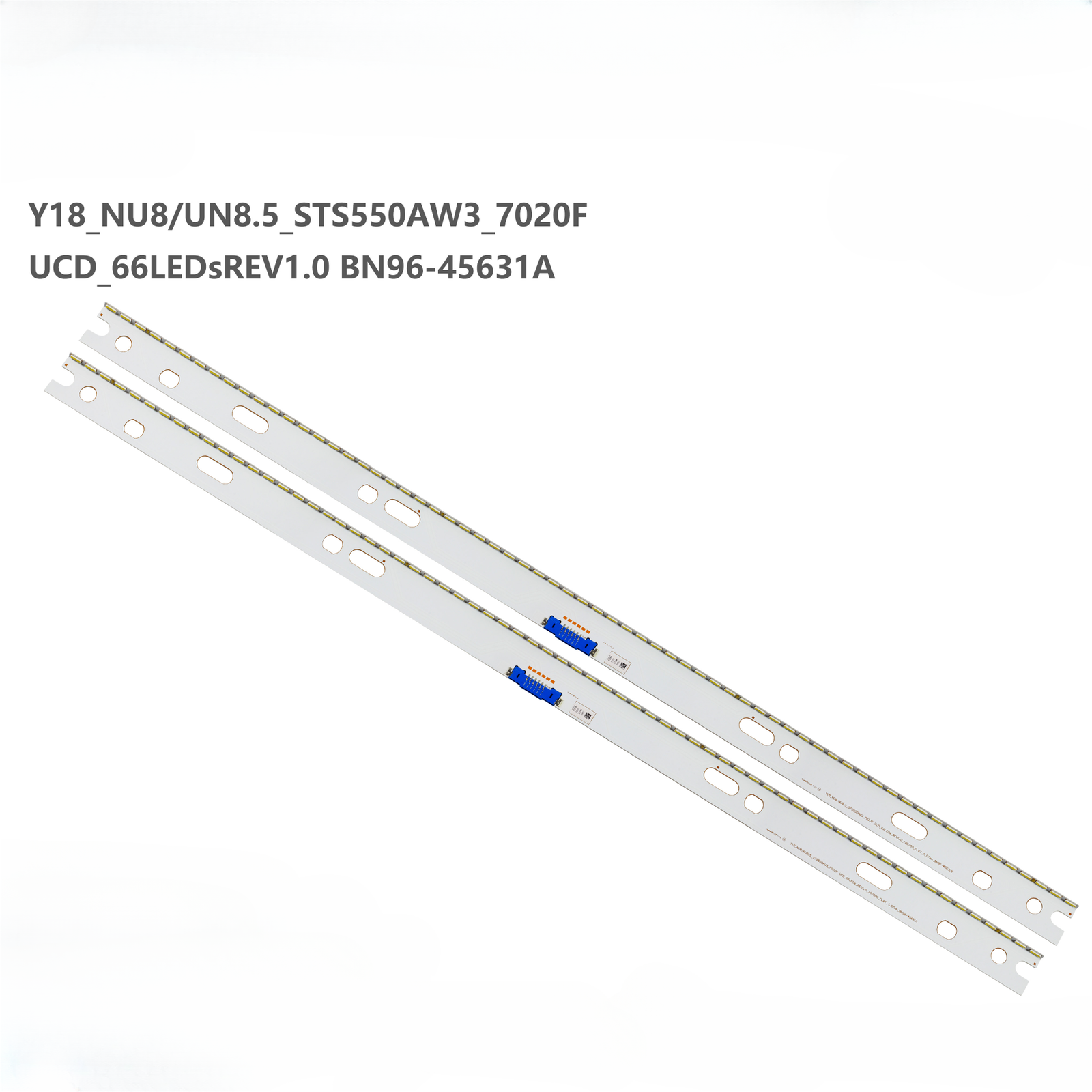 LED Backlight Strips(2) For Samsung QN55Q6FNAFXZA QN55Q65FNFXZA