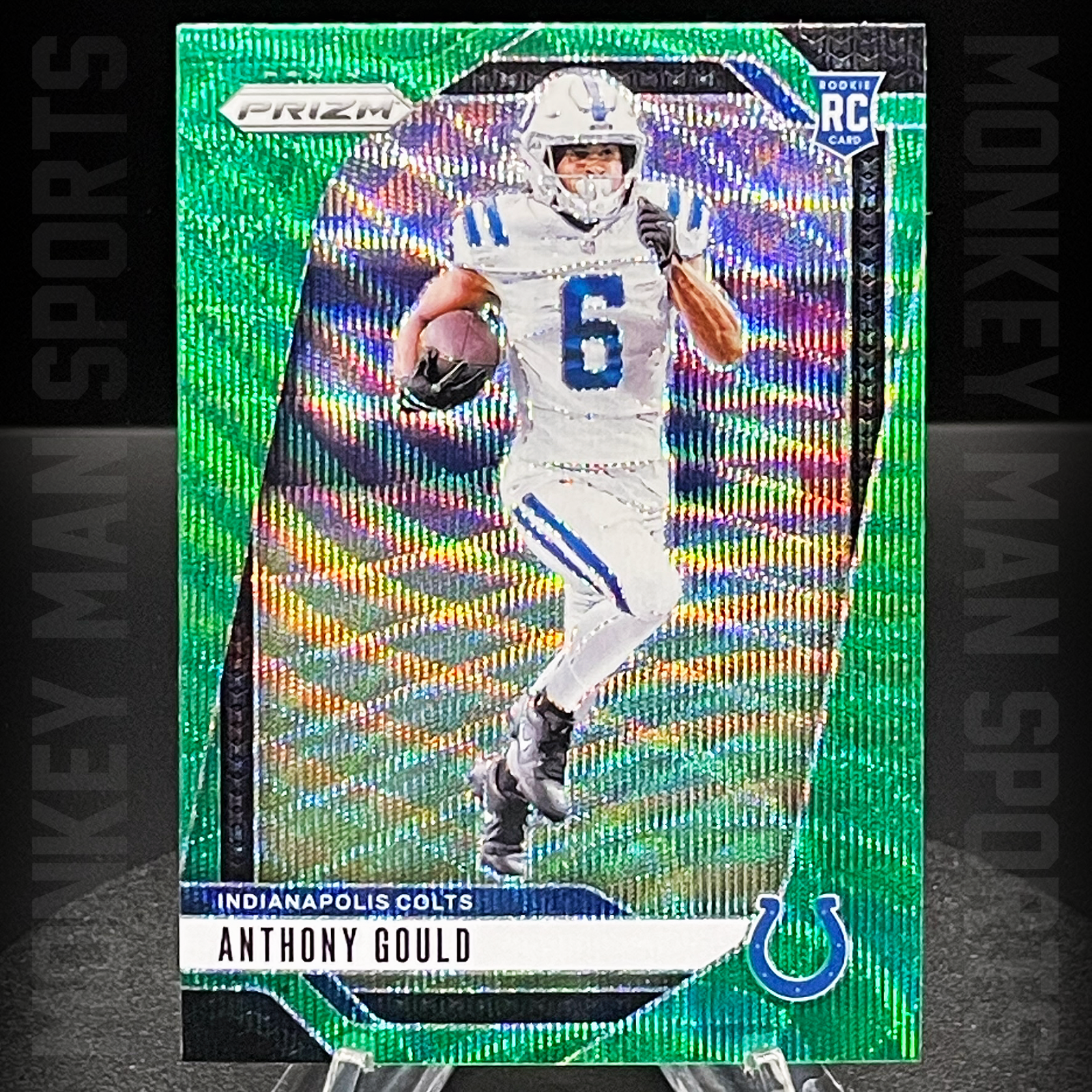 2024 Prizm - Anthony Gould Rookie RC - #305 GREEN WAVE PRIZM COLTS MINT