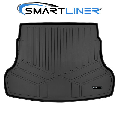 SMARTLINER Custom Fit Black Cargo Liner For 2018-2023 Kia Rio (Sedan Models)
