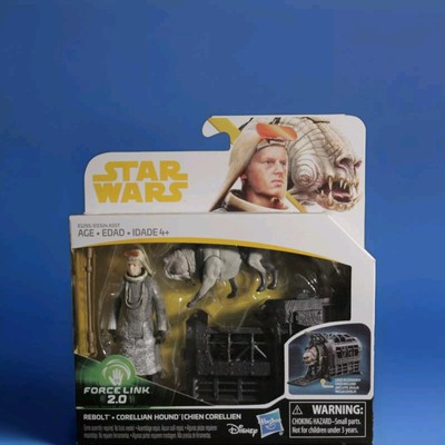 Star Wars Force Link 2.0 Rebolt and Corellian Hound 3.75-Inch Figures  (B1)