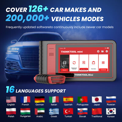 Thinktool Mini2 Professional Car Scanner Diagnostic Tool Full System Scanner USA