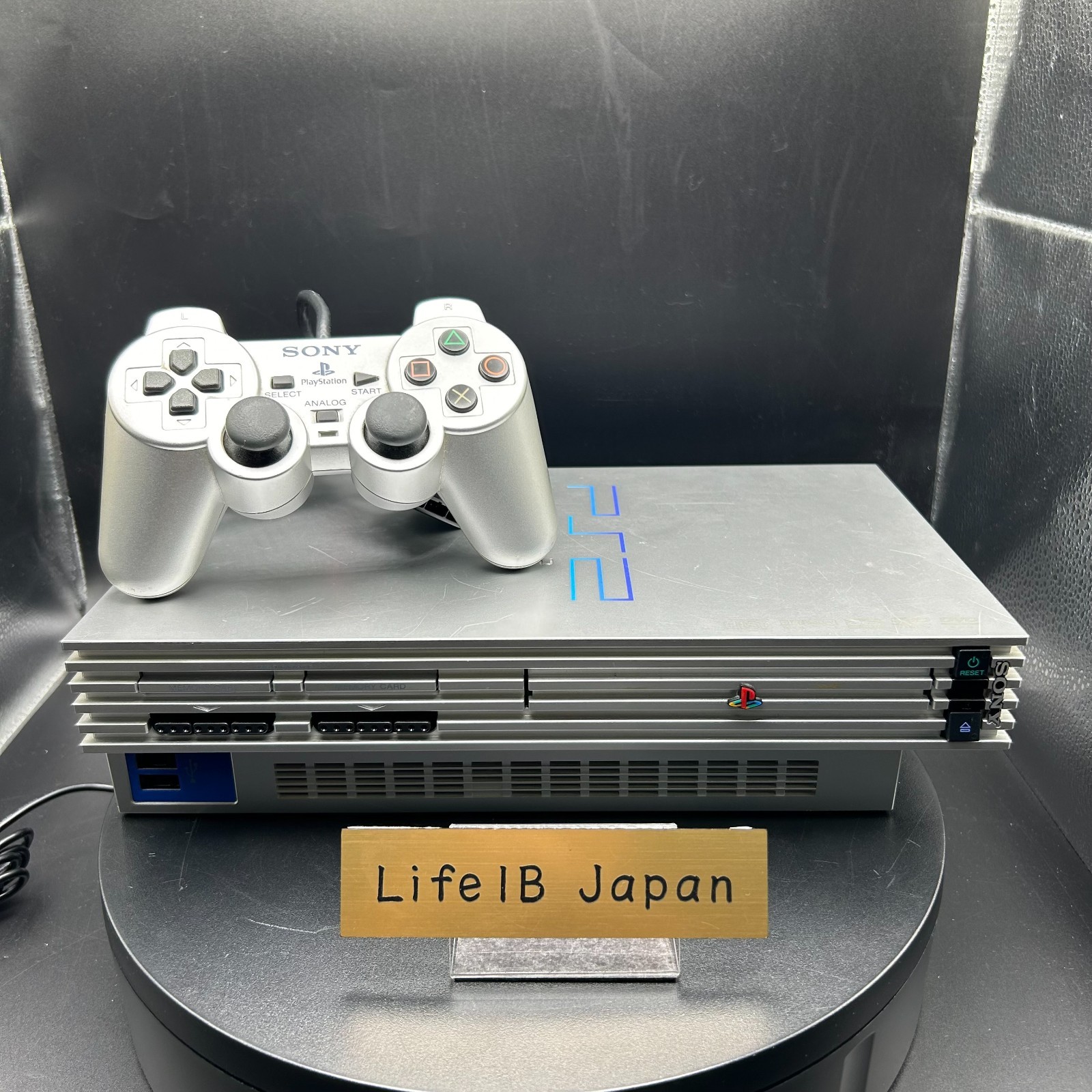Sony PS2 PlayStation 2 Silver Console SCPH-39000S Japan