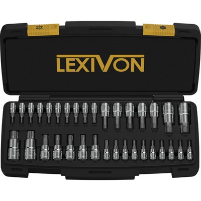 Master TORX Bit Socket Set, Premium S2 Alloy Steel | Complete 34-Piece, Solid...