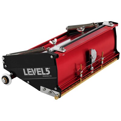 LEVEL5 Drywall Tools 10'' Flat Finishing Box [2nd Generation] 4-765