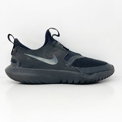 

Nike Boys Flex Runner AT4662-003 Черные кроссовки для бега, размер 5,5 лет, Черный, Flex Runner