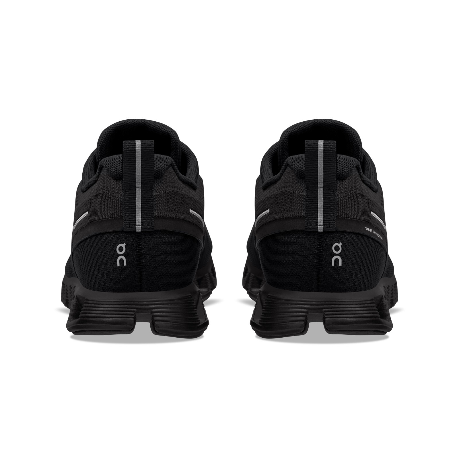 Pre-owned On Cloud 5 Waterproof All Black 59.98838 Cloudtec Women's Lifestyle Shoes