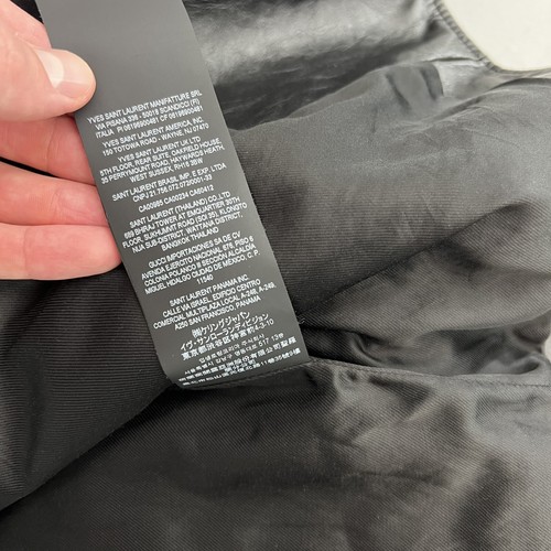 Pre-owned Saint Laurent Studded Leather Jacket In All Sizes In Black