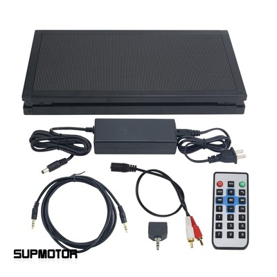 Single P2.5 Music Spectrum Rhythm Light Aluminum Shell Voice Control For Car sup