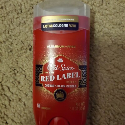 Old Spice Royalty Red Label Cognac & Black Cherry Aluminum Free Deodorant