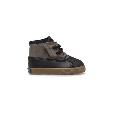 Ботинки Sperry Top-Sider Little Kid Icestorm Black/Stone 2 M Shoes