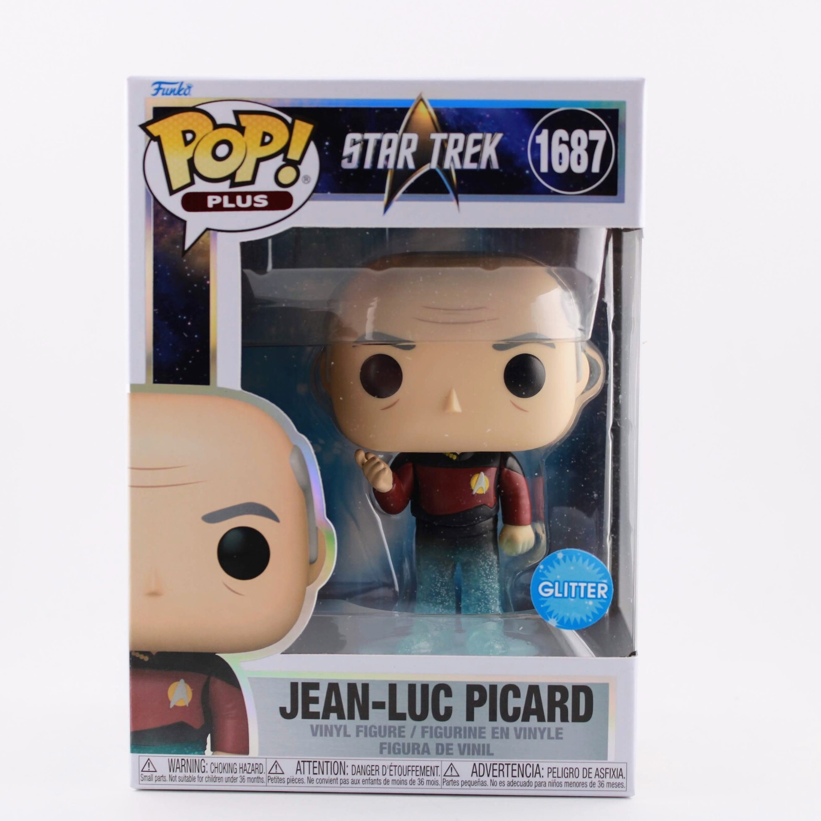 Funko Pop Star Trek - Jean-Luc Picard (Glitter) - Vinyl
