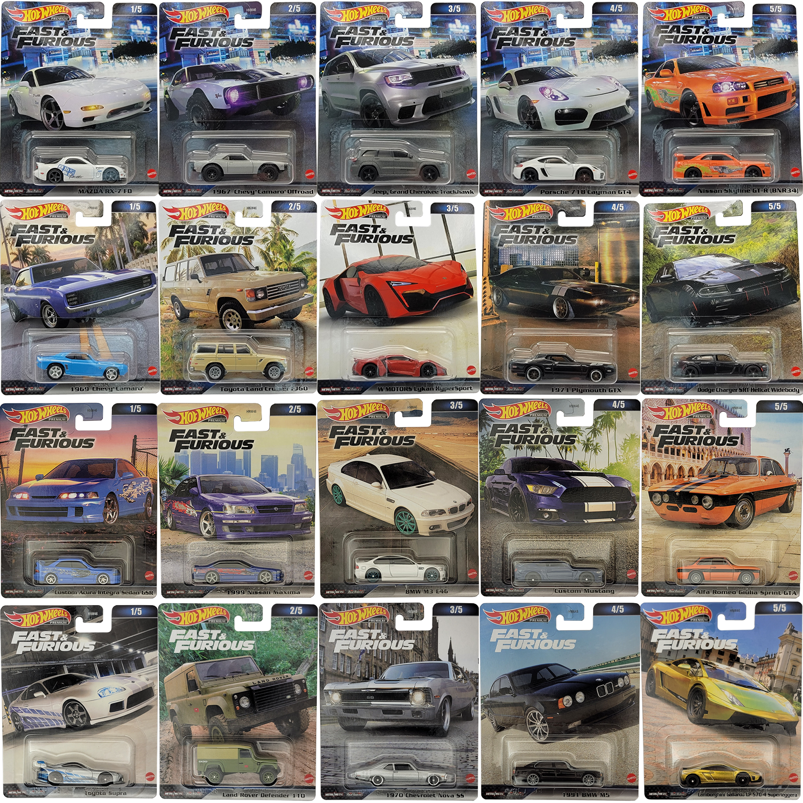 Premium Fast & Furious 2023 1:64 - You Pick - In Stock, Ships Today